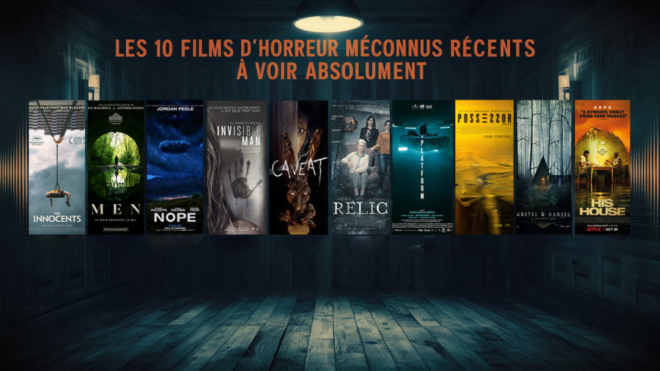 10 films d'horreur